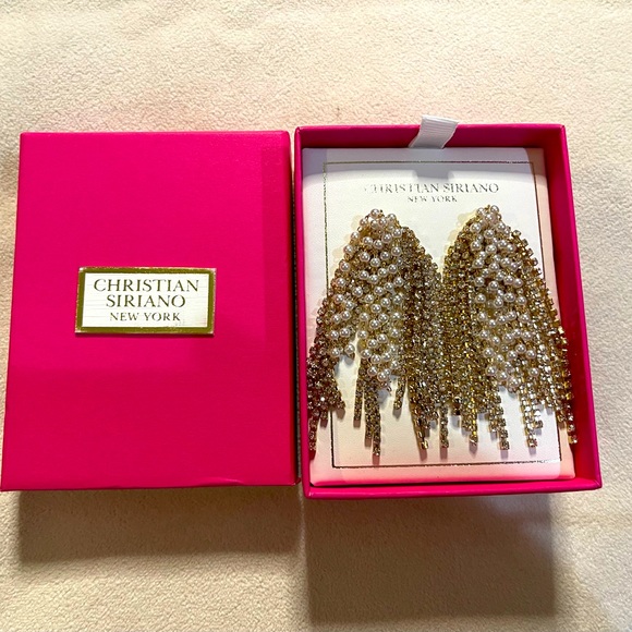NIB Christian‎ Siriano Earrings - Picture 1 of 4